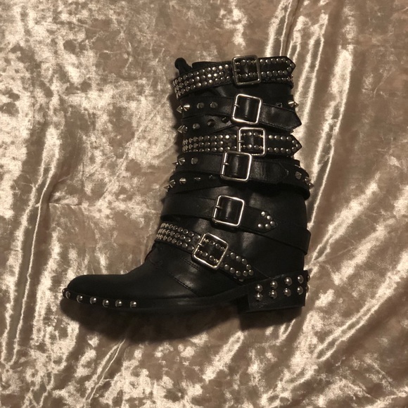 jeffrey campbell draco strapped stud boot